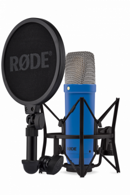 RODE NT1 Signature Cobalt - Mikrofon pojemnościowy niebieski