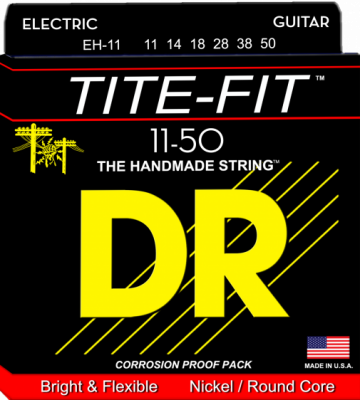 DR struny do gitary elektrycznej TITE-FIT 11-50