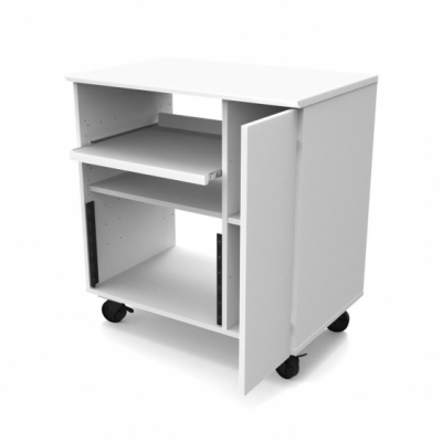 GLORIOUS Modular Side Rack White - Mebel studyjny