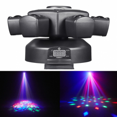 LIGHT4ME COSMOS 2 - Ruchomy multiefekt świetlny LED