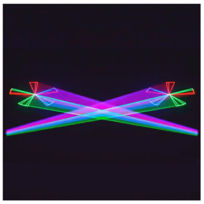 EVOLIGHTS LASER 10W RGB V2 - projektor laserowy