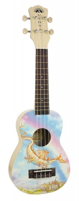 Luna Aurora v2 Uke Dragon - ukulele sopranowe-5419