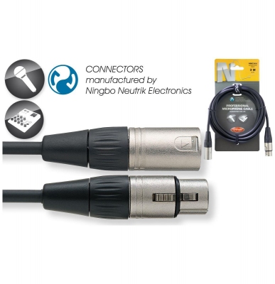 Stagg NMC 3 XX - kabel mikrofonowy 3m-1265