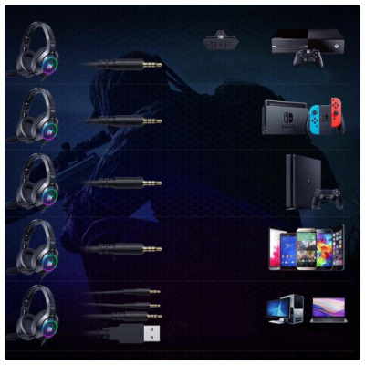 ONIKUMA K9 - Słuchawki gamingowe