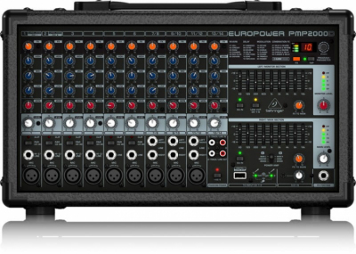 Behringer PMP2000D - 14-kanałowy powermikser 2000 W