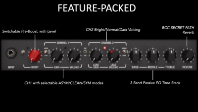 LANEY IRF-DUALTOP - wzmacniacz gitarowy typu Head