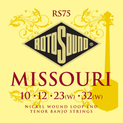 Rotosound RS75 - 4 struny banjo [10-32] niklowane