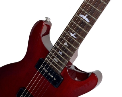 PRS SE Santana Special P90 Vintage Cherry - gitara elektryczna, sygnowana-5678