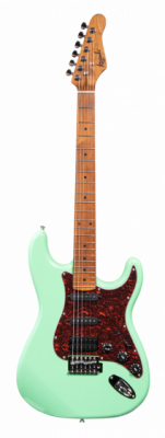 Kazuki BKZ-FMT02-GN - Gitara elektryczna