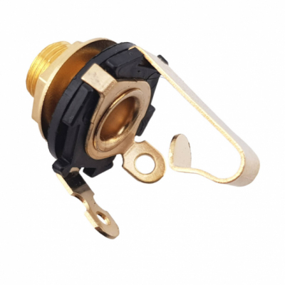 ST Professional ST-P 1JP-009O - Gniazdo panelowe Jack 6,35 mm Mono TS do gitary