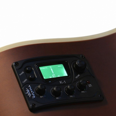 KEPMA GUITAR A1CE BK  Gitara elektro-akustyczna  41''