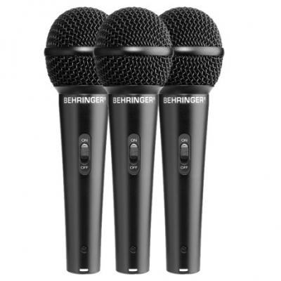 Behringer XM1800S - 3 mikrofony dynamiczne