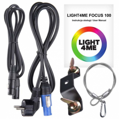 LIGHT4ME FOCUS 100 SPOT PRYZMA - głowica ruchoma LED