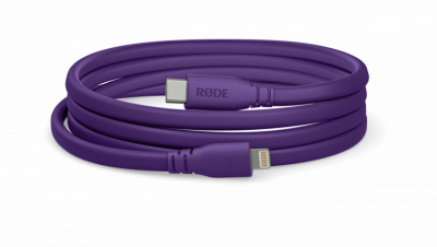 RODE SC19 - Kabel USB-C - Lightning 1.5m fioletowy