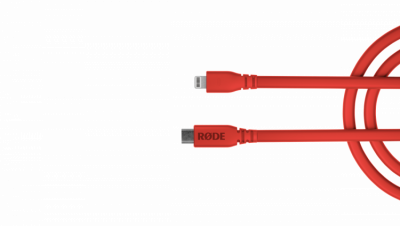 RODE SC19 - Kabel USB-C - Lightning 1.5m czerwony