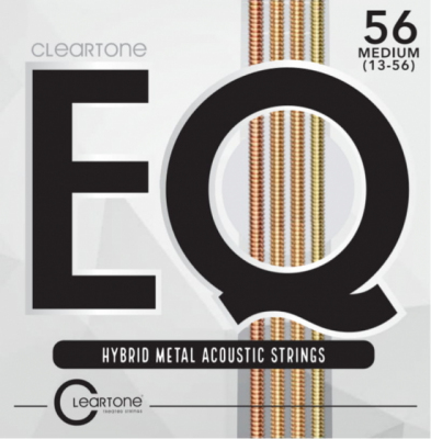 Cleartone struny do gitary akustycznej EQ Hybrid Metal 13-56