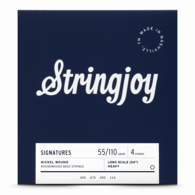Stringjoy BA55110LS struny do gitary basowej niklowane 55-110 4-str