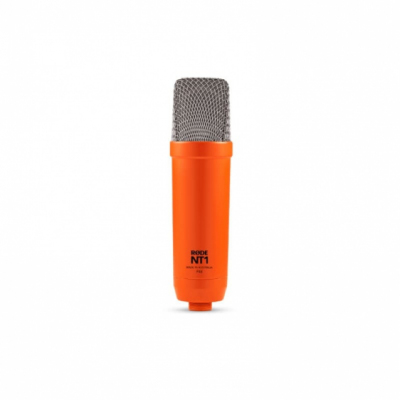 RODE NT1 Signature Orange - Mikrofon pojemnościowy pomarańczowy