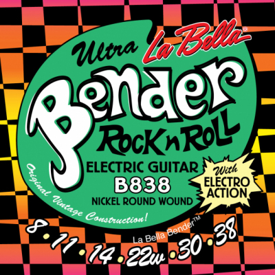 La Bella Ultra Bender 8-38 B838 - Struny do gitary elektrycznej