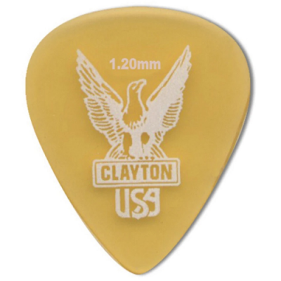 STEVE CLAYTON US 120 / 12 - Zestaw 12 piórek do gitary