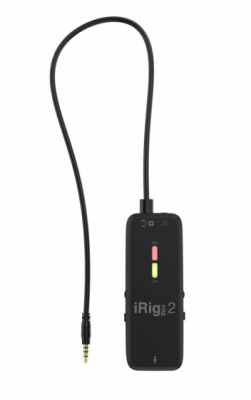 iK Multimedia iRig PRE 2 - Interfejs audio iOS/ Android/ DSLR