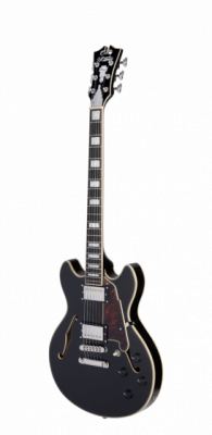 D'Angelico Premier Mini DC Black Flake - gitara elektryczna