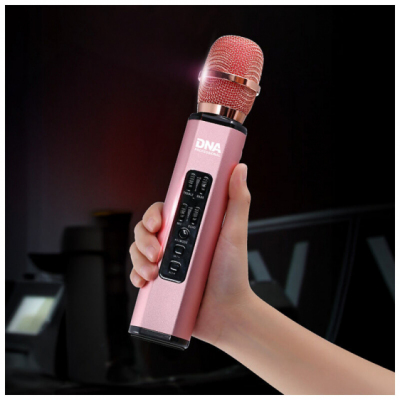 DNA KM6 PINK - mikrofon karaoke Bluetooth