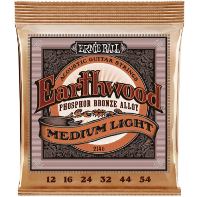 Ernie Ball EB 2146 Phosphor Bronze 12-54 - struny do gitary akustycznej