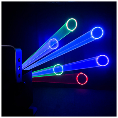 EVOLIGHTS LASER 10W RGB - Profesjonalne sceniczne oświetlenie laserowe