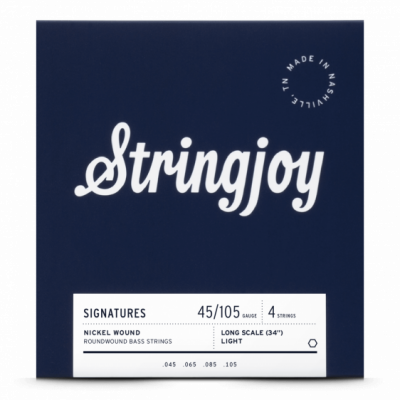 Stringjoy BA45105LS struny do gitary basowej niklowane 45-105 4-str