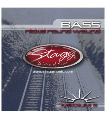 Stagg BA 4525 S5 - struny do gitary basowej, pięciostrunowej-1029