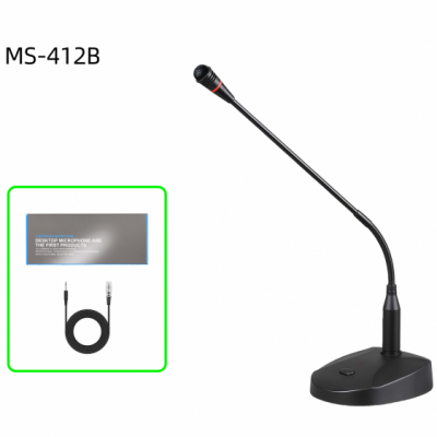 IGO SYSTEM MS-412B - Mikrofon konferencyjny pojemnościowy XLR