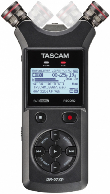 Tascam DR-07XP - Przenośny rejestrator cyfrowy z interfejsem USB