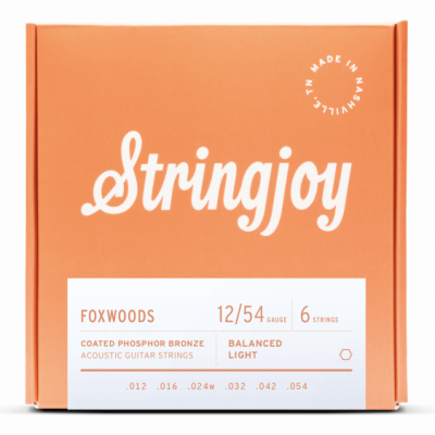 Stringjoy FW1254 struny do gitary akustycznej FOXWOODS Phosphor Bronze 12-54