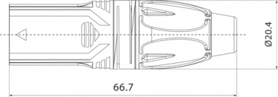 Roxtone MSL4CL6 - Kabel wieloparowy 6m