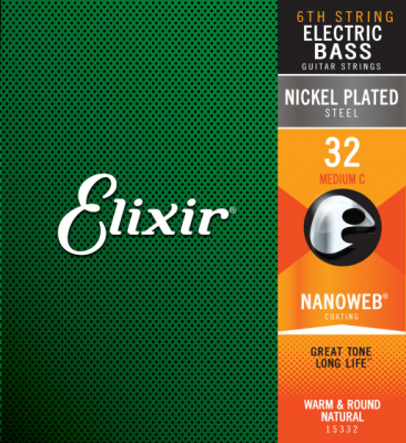 Elixir NanoWeb C32 - struna C6 do gitary basowej