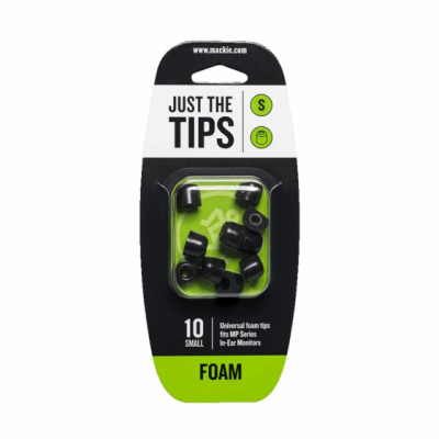 Mackie MP S Foam BK Tips Kit - Piankowe nakładki douszne