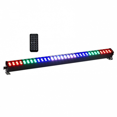 LIGHT4ME LED BAR 64x3W RGB - listwa 8 sekcji + pilot