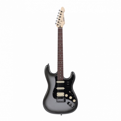SAGA Dazzles Mercury Gray (HSS) - Gitara elektryczna