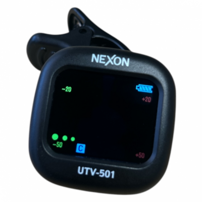 NEXON UTV-501 - Tuner chromatyczny z akumulatorem i USB