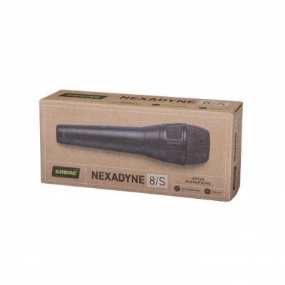 Shure NXN8/S - Mikrofon dynamiczny Nexadyne, Superkardioidalny ze złączem XLR, czarny