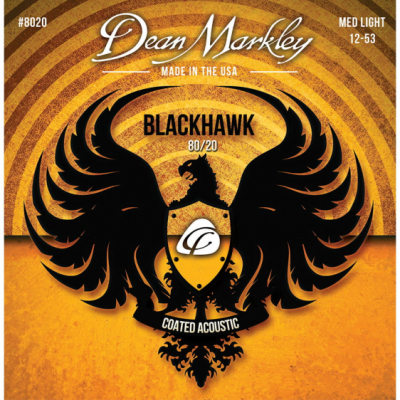Dean Markley struny do gitary akustycznej BLACKHAWK 80/20 BRONZE 12-53