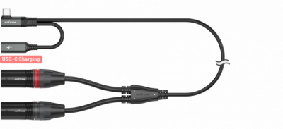 Roxtone RA3B-TC2XM - Dwukanałowy symetryczny kabel audio USB