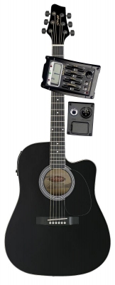 Stagg SW-203 CETU BK - gitara elektro-akustyczna-1361