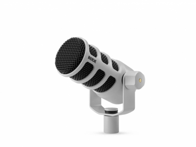 RODE PodMic White - Mikrofon Dynamiczny Podcast