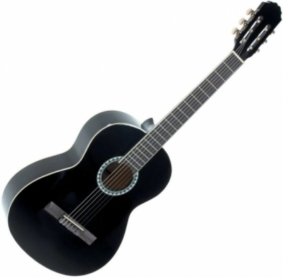 Gewa Basic - Gitara klasyczna czarna 3/4