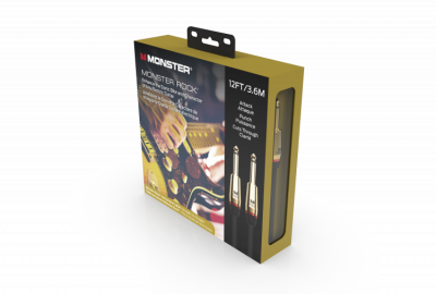 MONSTER CABLE ROCK - Kabel instrumentalny 3.6m