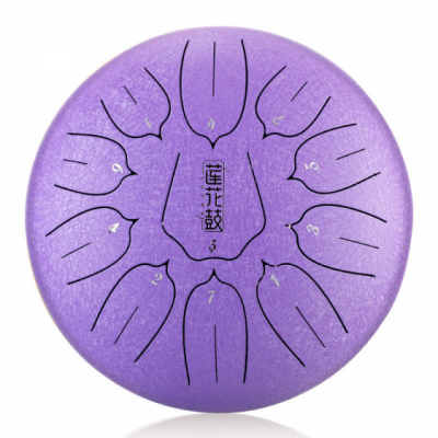 Hluru-Huashu THL11-10-Lavender - Tongue drum 10