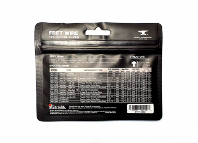 BlackSmith Fret Wire DHP-21F1 - Komplet progów do gitary elektrycznej 24 szt.