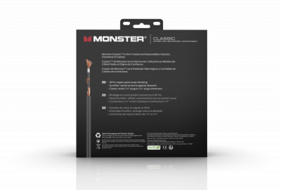 MONSTER CABLE CLASSIC - Kabel instrumentalny 3.6m
